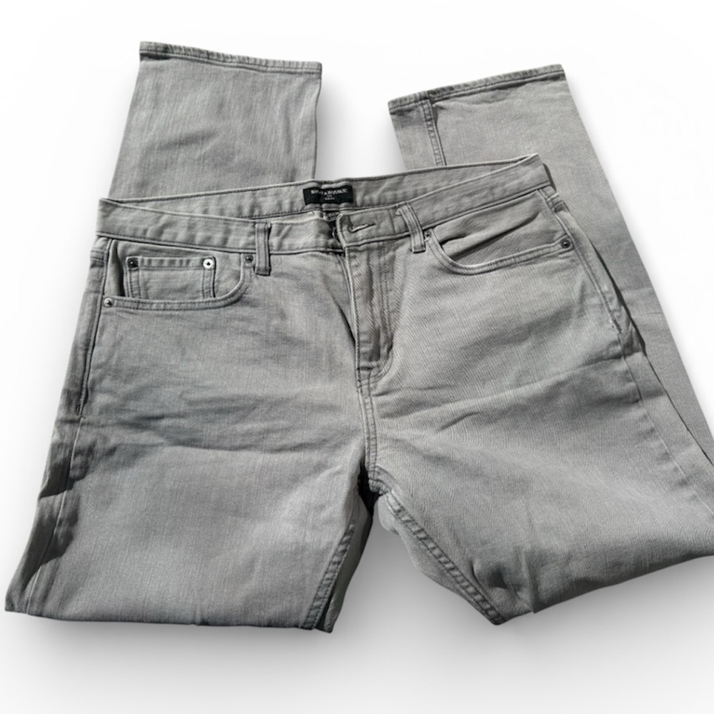 Banana Republic Slim Fit Gray Jeans